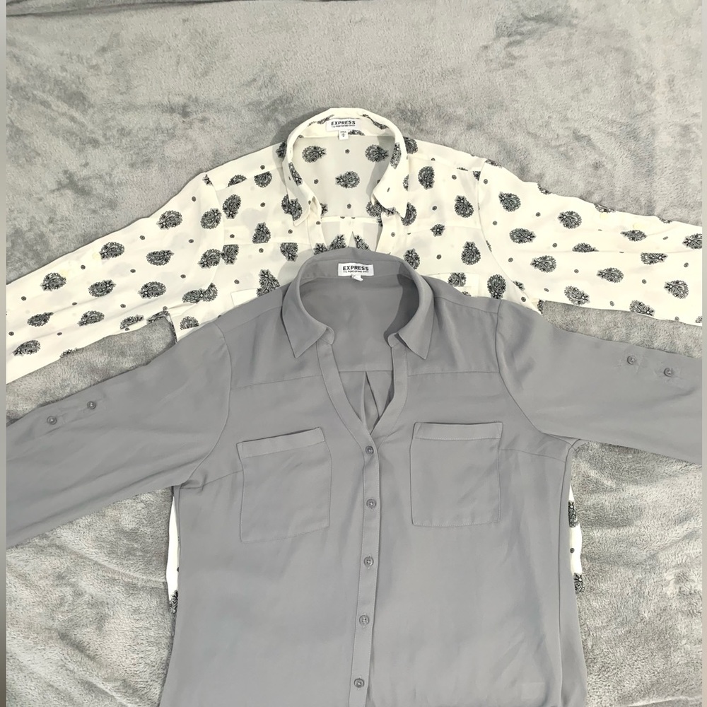Two piece Express, Portofino Button up shirts